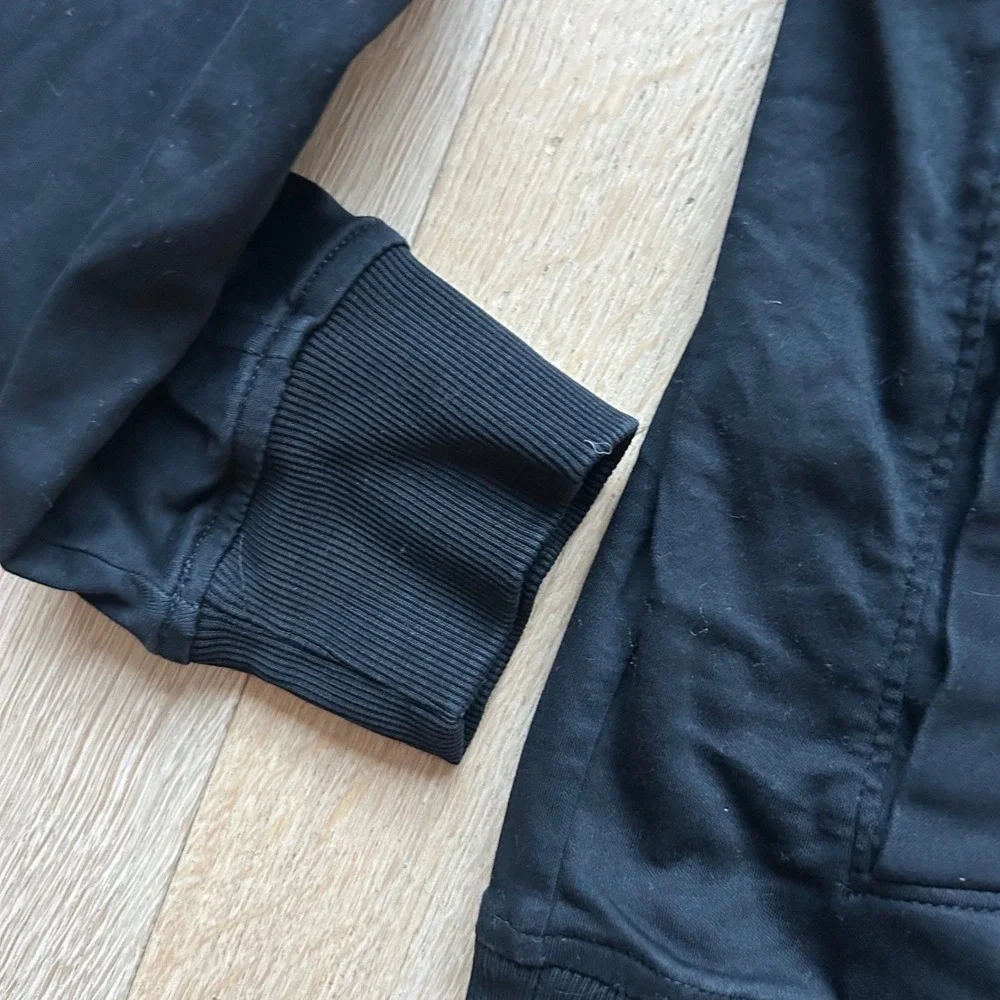 Banana Republic Factory Luxe‎ Touch Performance Bomber Jacket Black Mens Small